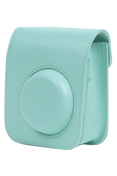 Fujifilm Instax Mini 13 Lagoon Green Fotoğraf Makinesi Deri Çanta Albüm Kıskaç ve 20'li Film Hediye Seti