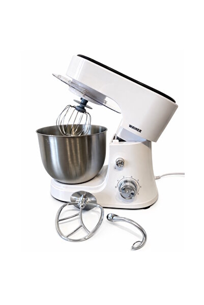 Wainer Mixer electric cu stativ KM01, 1300W, 4L, 6 trepte de viteză, 3 acceso...