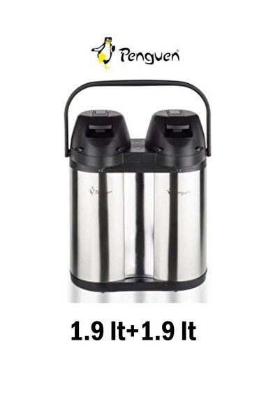 Penguen Png-1240 1.9+1.9 Lt Double Steel Thermos