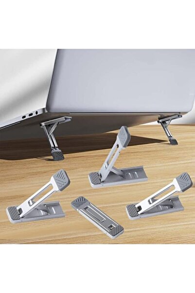 EXCEFORE Portable Invisible Laptop Stand with 3 Adjustable Angles,Mini Alumin...