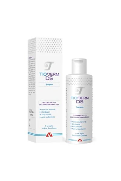 Braderm Sampon intensiv pentru dermatita seboreica Tioderm DS, 150 ml,