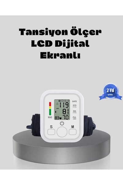 Eco Lounge Üst Koldan Ölçüm Dijital Tansiyon Aleti – IHB Aritmi Uyarılı ve Çift Hafızalı