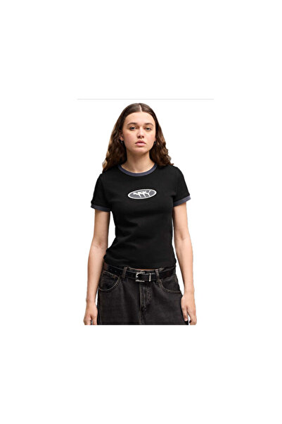 Puma FUTURE.PUMA.ARCHIVE TEE Γυναικείο Casual T-Shirt 63664601 Μαύρο