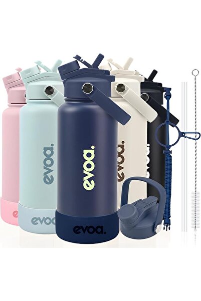 OCEANIC evoa. 1000ml Premium Insulated Double Wall Stainless Steel Water Bott...