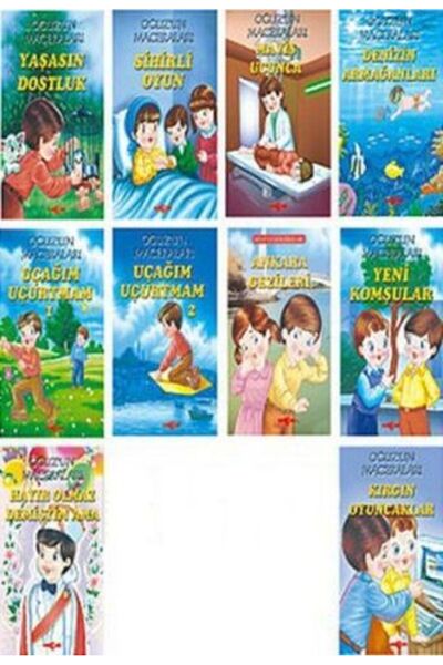 Akçağ Yayınları Oğuz'un Maceraları Dizisi (10 Kitap)