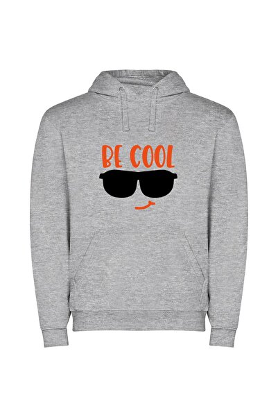 iLovePrints Cool Shades Φούτερ με κουκούλα σε χρώμα Γκρι