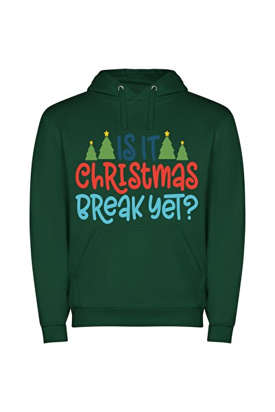 iLovePrints Festive Await: Shutterstock Inspiration Φούτερ με κουκούλα σε χρώ...