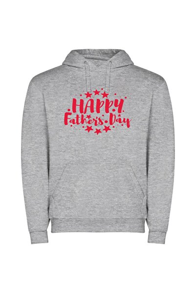 iLovePrints Dad's Ultimate Joy: Happy Father's Day! Φούτερ με κουκούλα σε χρώ...