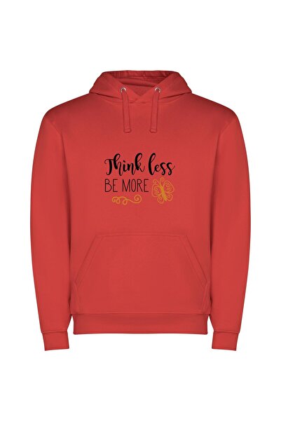 iLovePrints Simplify: The Minimalist Approach Φούτερ με κουκούλα σε χρώμα Κόκ...