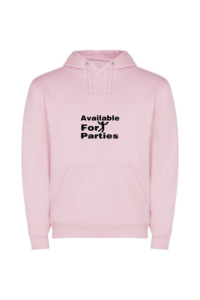 iLovePrints Chic Party Essentials Φούτερ με κουκούλα σε χρώμα Ροζ