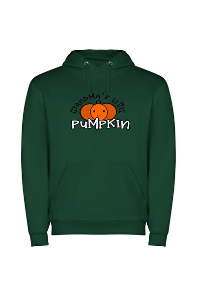 iLovePrints Pumpkin Delightful Halloween Decor Φούτερ με κουκούλα σε χρώμα Πρ...
