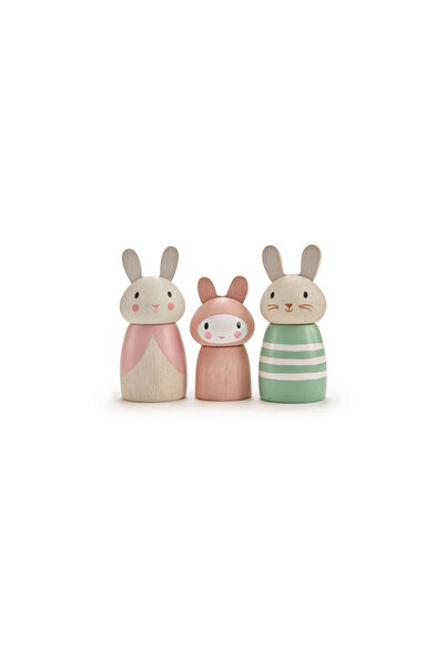 Tender Leaf Toys Set de figurine iepurași