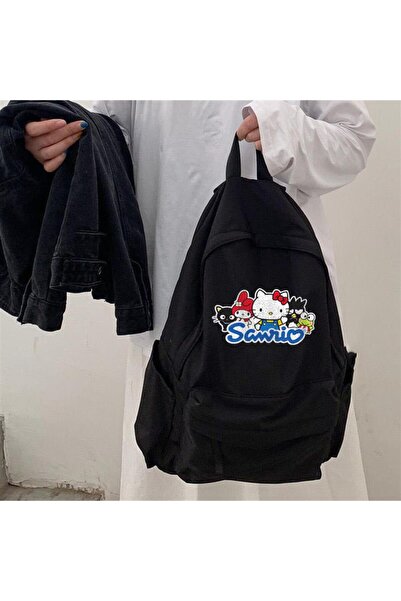Weekeep LAGOM MODA Rucsac unisex cu imprimeu Hello Kitty Sanrio