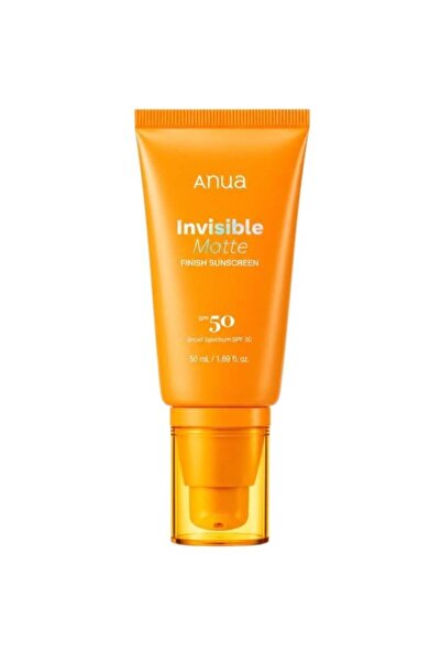 ANUA Anwa - Invisible Matte Finish Sunscreen Spf50+ - 50 ml