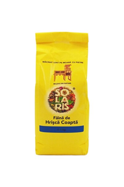 Solaris Plant Faina de Hrisca, macinata lent pe moara traditionala cu pietre,...