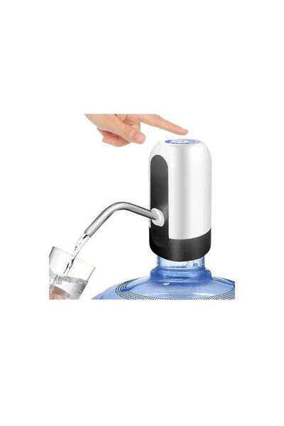 UHM 2-Pack Electric Water Bottle Pump – USB Rechargeable Portable Water Dispenser for 2–5 Gallon Bottles, Ideal for Home, Office & Camping