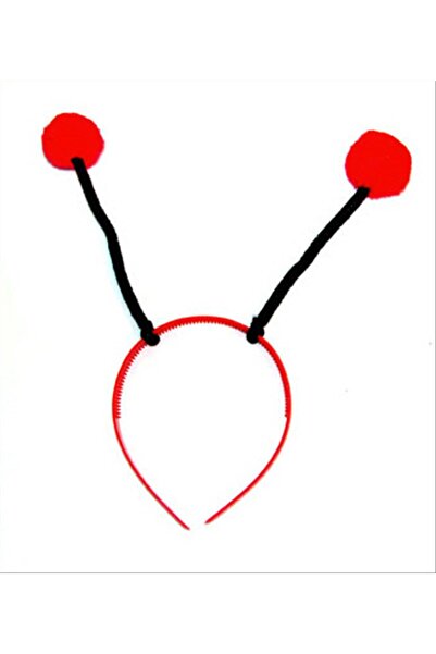 ZERO LAND Spt-Gld Plastic Ladybug Crown for Performances with Red Pompoms (93...