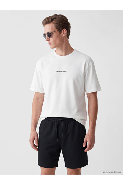 LC Waikiki Lcw Vision Crew Neck Printed Men's T-Shirt
