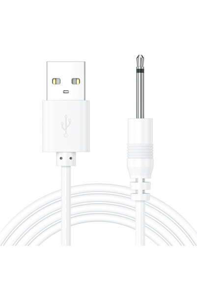 Choice 1pc WHITE 100CM USB to DC 2.5mm Charging Cable Fast Charger Cord Adapt...