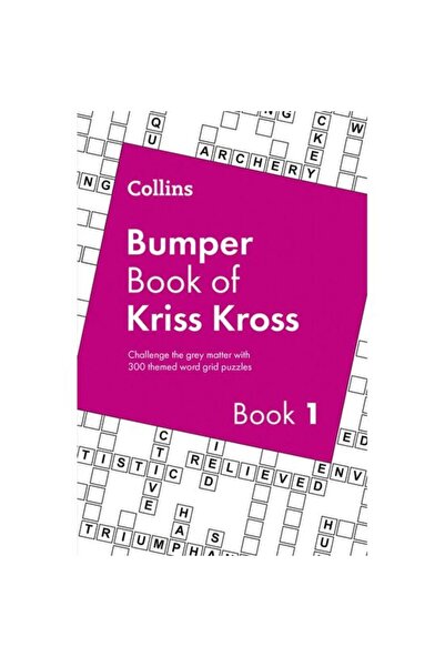 Generic (Unbranded) Cartea Collins Bumper Book of Kriss Kross, Volumul 1: 300...