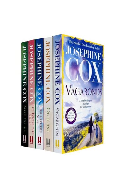 Generic (Unbranded) Josephine Cox Queenie And Emma Grady Sagas 5 Books Collec...