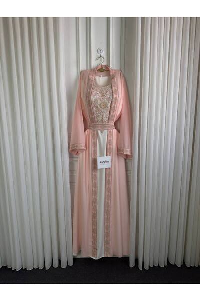 Angelinaa Luxurious Jalabiya Dress with Traditional Design Merging Authentici...
