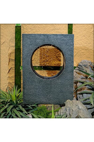 Yatai Modern Tabletop Fountain, Polyresin & Fiberglass Waterfall Fountain, El...
