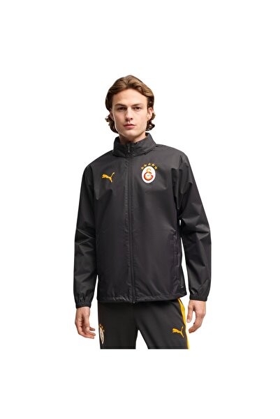 Puma Men's Anthracite Gsk All-Weather Jacket Raincoat