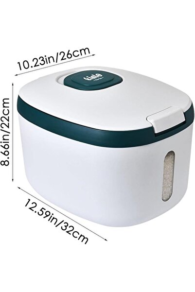Generic Rice Storage Container - Food Containers with Lids Airtight, Containe...