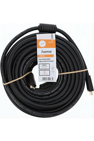 HS HDMI Ethernet, Altın Uç, 4K, 15m