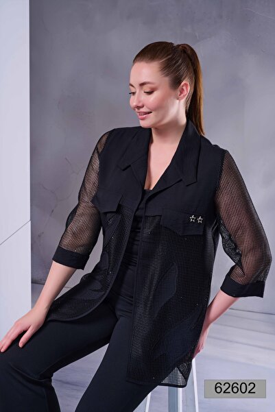 DE WHITES KISA KOL FİLE CEKET 62602