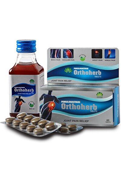 PANKAJAKASTHURI Ortho Herb Capsules -60 with Oil -100ml