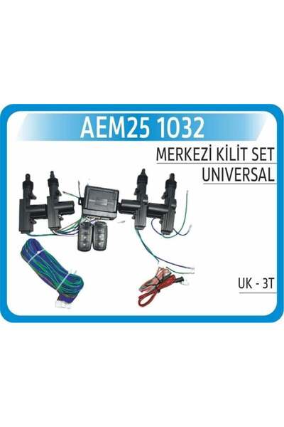 MERKEZİ KİLİT SET UZAKTAN KUMANDALI - 3 TUŞ