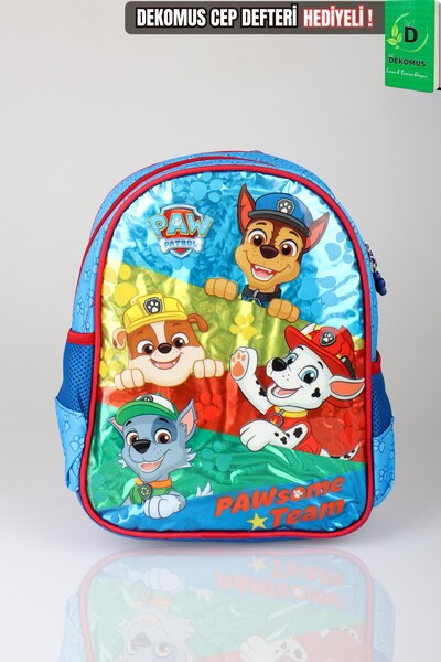PAW PATROL X Dekomus Licensed Pawsome Squad 35 cm Small Size Kindergarten Bag