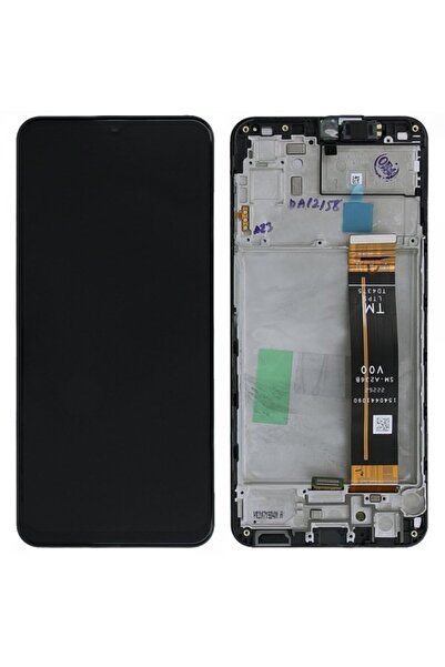 Samsung Γνήσια Οθόνη Και Μηχανισμός Αφής Με Πλαίσιο Μαύρο Galaxy A23 5G SM-A2...