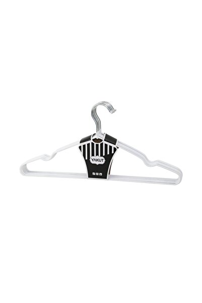 Marsilyan White 10Pcs Silicone Coated Metal Clothes Hanger 40cm () Ilkel-Grp9Y84