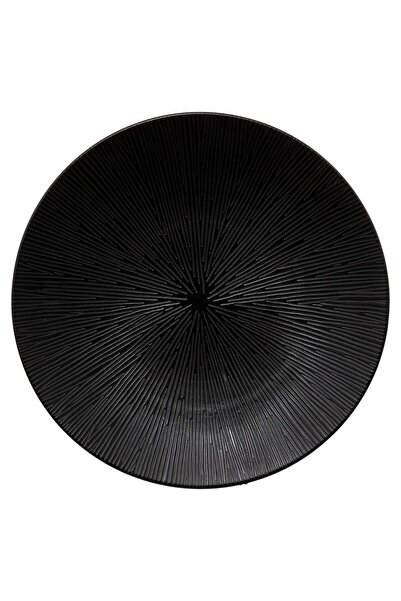Secret de Gourmet Platou de servire "Atelier" - D.27,5 cm, Negru