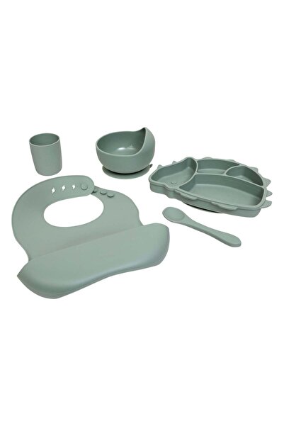 Atmosphera for kids Set masă de dining 5 piese "Yum" - Verde