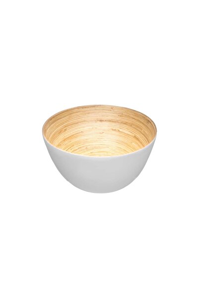 FİVE Bol D17 cm, Alb - Bambus
