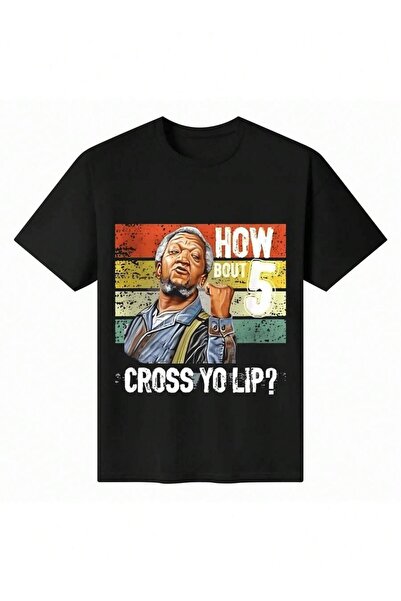 NOURAM تي شيرت مضحك ومرح من نوع ميم بطبعة "How About 5 Cross Yo Lips Son In S...