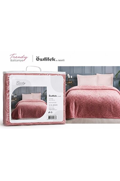 Özdilek Trendy Embos -Rose- Double Blanket (220X240)