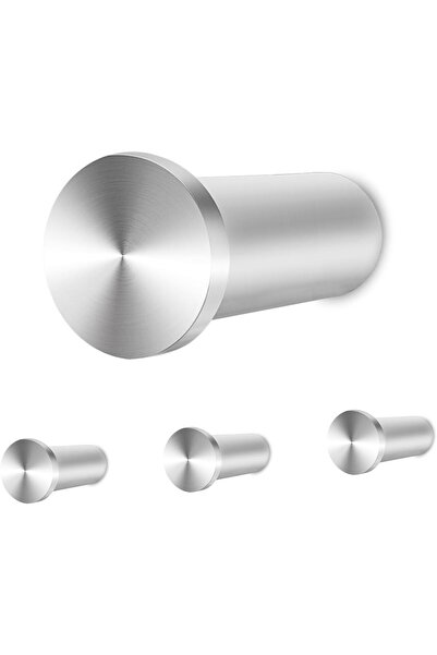 STARSTAR SUS304 stainless steel wall hooks, silver screw hooks, suitable for ...