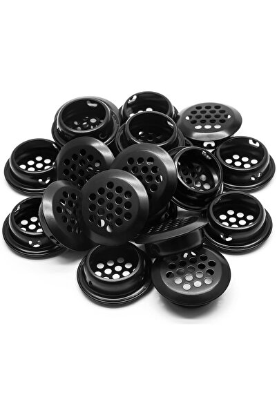 Morvena Picks 20 de guri de ventilație rotunde cu orificii de evacuare de 25 ...