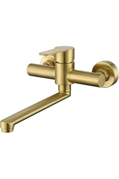 STARSTAR 360° rotating wall-mounted kitchen faucet, 304 stainless steel kitch...