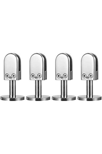 STARSTAR 4-piece glass clamp set, 304 stainless steel, adjustable glass clamp...