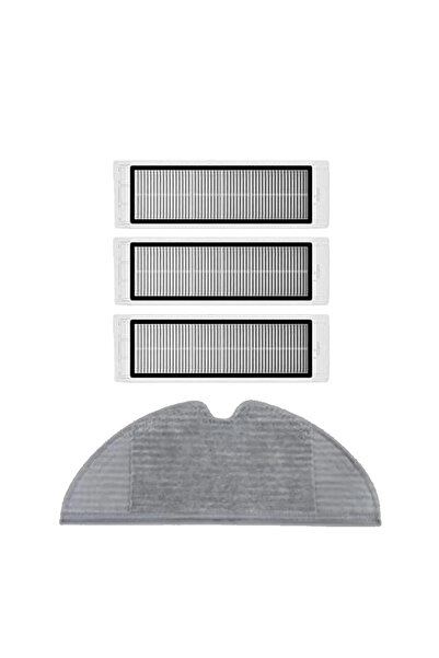 LİN GRUP Set de 4 piese de schimb compatibile cu aspiratorul robot Xiaomi Vac...