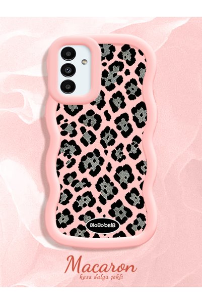 CHICASELUX Samsung Galaxy A13 5g Compatible Wavy Frame Leopard Print High Qua...