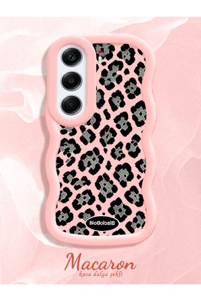 CHICASELUX Tecno Camon 40 Pro 5g Compatible Wavy Frame Leopard Print High Qua...