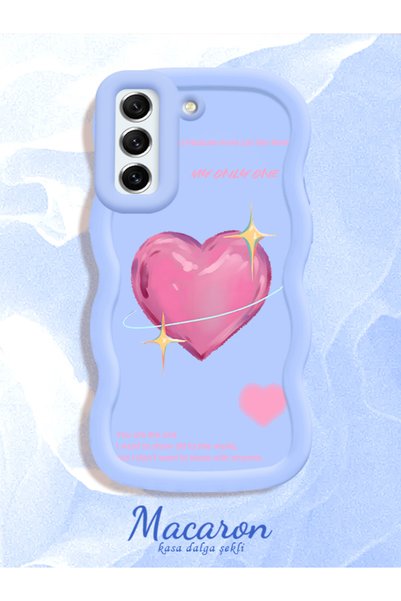 CHICASELUX Samsung Galaxy S21 Fe Compatible Case with Sweet Pink Heart Motifs...