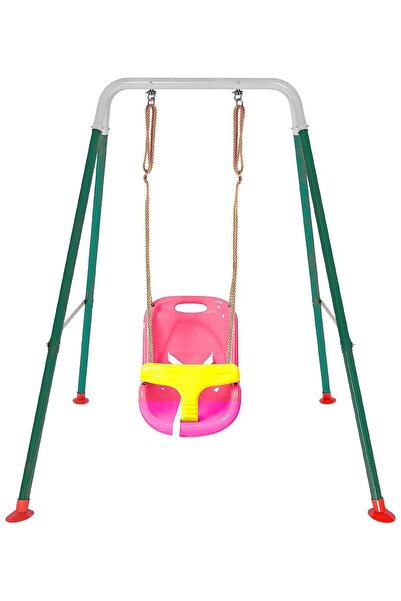 FUNZ مجموعة أرجوحة للأطفال الصغار مع إطار للاستخدام الداخلي والخارجي، أرجوحة ...